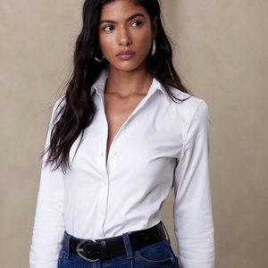 BNWT Banana Republic Factory Tailor-Fit Easy-Care Shirt